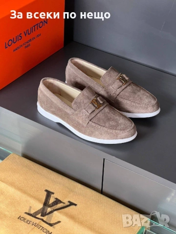 Louis Vuitton Мъжки Ежедневни Обувки Естествена кожа Луис Витон - Налични Различни Цветове Код E1279