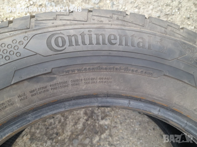 Продава 2 или 4 гуми 215 65 16С,Континентал, снимка 11 - Гуми и джанти - 53633460