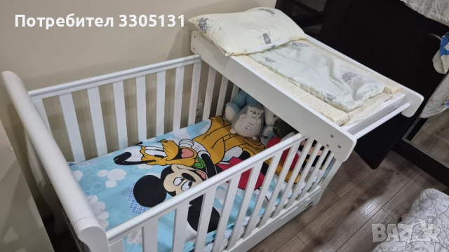 Бебешко легло O'baby , снимка 9 - Мебели за детската стая - 51368495