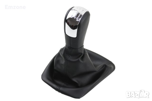 Топка за скоростен лост с кожен маншон и рамка за Шкода Skoda Octavia 2004 - 2011 с 5 и 6 ск., снимка 5 - Аксесоари и консумативи - 40358196