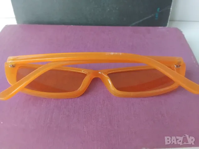Sinsay оранжеви очила - декоративни, снимка 3 - Слънчеви и диоптрични очила - 49256119