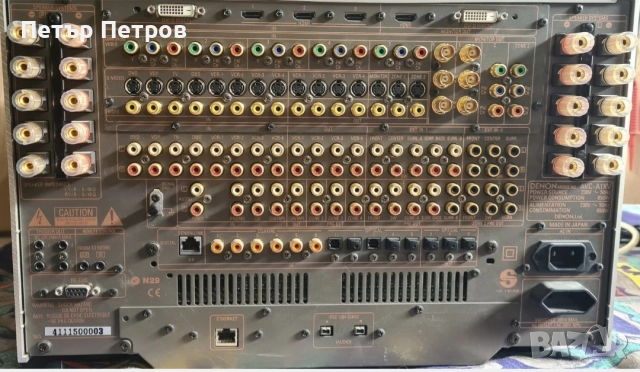 Denon AVC-A1XV A/V Усилвател, снимка 10 - Ресийвъри, усилватели, смесителни пултове - 52747025