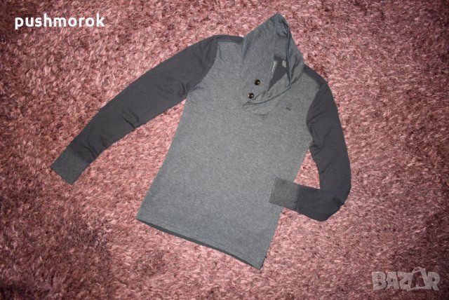 G-Star Raw Men's  Harm Ezra Long Sleeve T-Shirt Sz S, снимка 2 - Блузи - 35758026