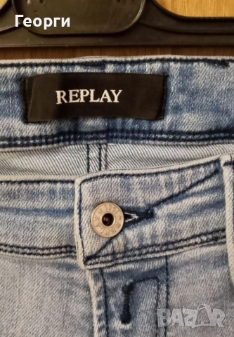 Ликвидация: Replay Anbass Slim мъжки дънки, снимка 3 - Дънки - 52312872