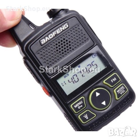 Удобна Радиостанция UHF BaoFeng BF-T1 – 2бр комплект, снимка 4 - Друга електроника - 40808958