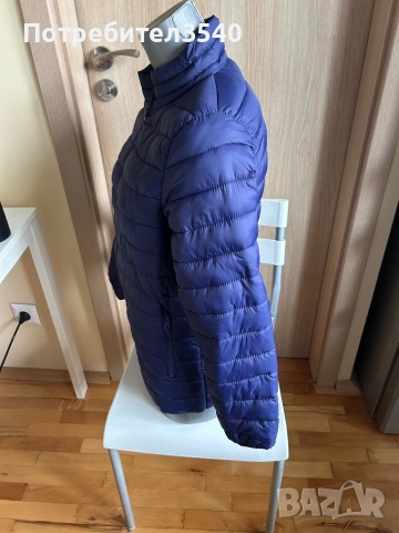 Синьо дамско преходно яке, снимка 5 - Якета - 33122971