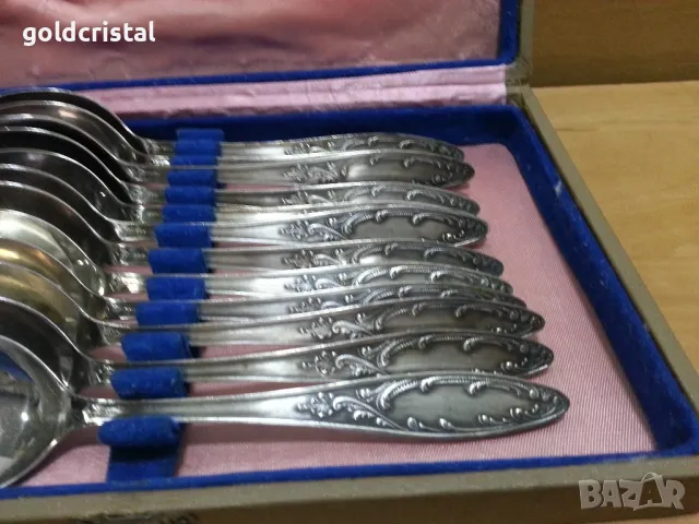 стари руски прибори за хранене лъжици мнц , снимка 6 - Антикварни и старинни предмети - 47476075