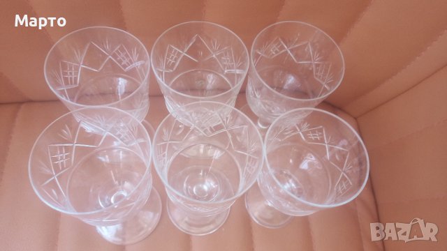 Кристални чаши за алкохол, столче, ръчна гравюра – 6 бр, снимка 8 - Чаши - 41991043