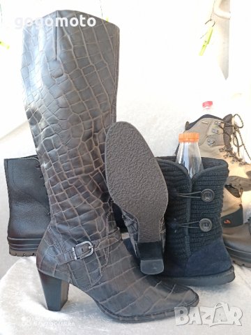 дамски ботуши VIA VAI® original, на ток, N- 40 - 41, 100% естествена кожа, GOGOMOTO.BAZAR.BG®, снимка 7 - Дамски ботуши - 44200227