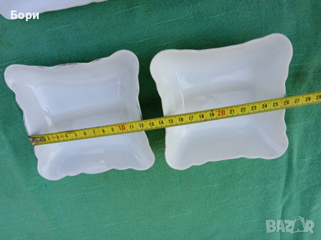 Немски порцелан  3 части, снимка 9 - Чинии - 36224376