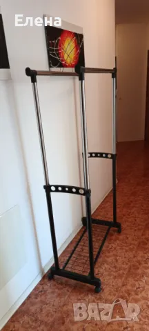 Подвижна закачалка, щендер за дрехи, снимка 6 - Закачалки - 48633828