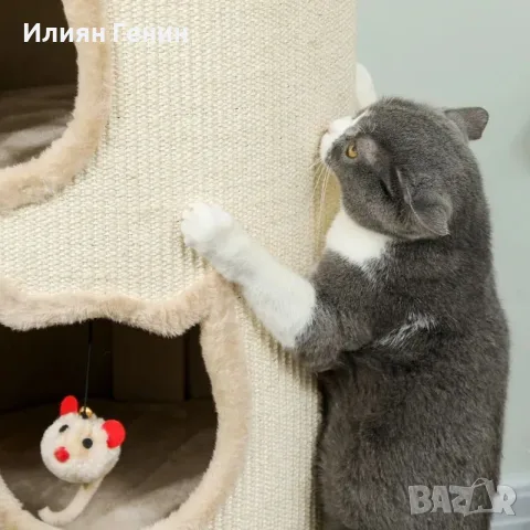 PawHut Котешка драскалка за котки, снимка 10 - За котки - 55974081