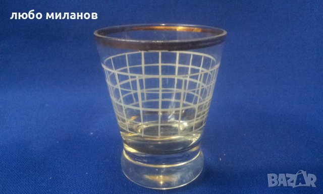 Ретро ракиени чашки, златни кантове 6 бр, снимка 6 - Антикварни и старинни предмети - 38781226