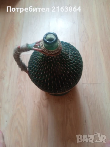 Стара дамаджана 8 литра, снимка 3 - Буркани, бутилки и капачки - 50860981