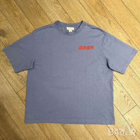 Мъжка тениска Calvin Klein | L размер, снимка 2 - Тениски - 53510120