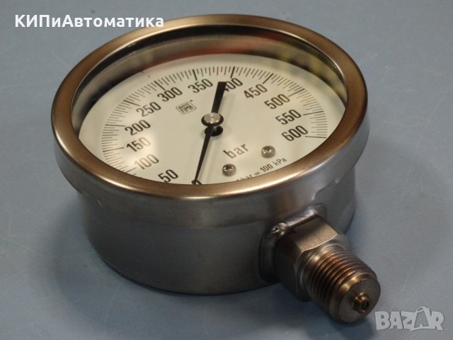 Манометър Nuova Fima Ф 100, 600 bar