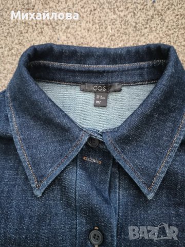 Страхотно дънково яке/ риза/сако COSза феновете на тази скандинавска марка., снимка 2 - Ризи - 49988163