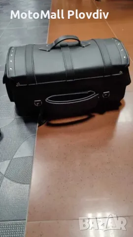 Нови кожен куфар дисаги за чопър рокер мотор мото багаж нови кожени, снимка 8 - Аксесоари и консумативи - 49169575