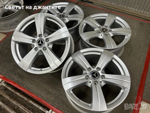 Джанти 17 Цола Mercedes A B C Klass W204 W205 GLA GLB Vito Original , снимка 3 - Гуми и джанти - 52790910
