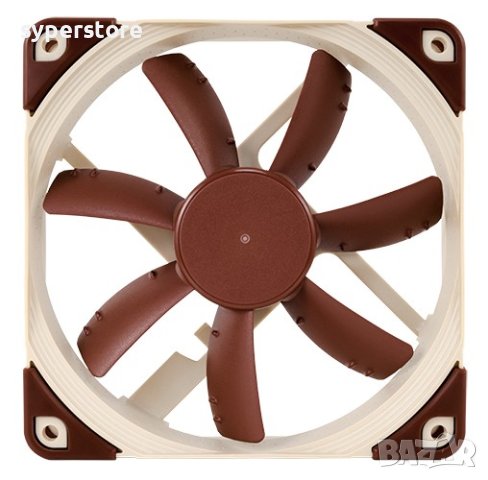 Вентилатор за компютър 120x120x25mm Noctua NF-S12A-ULN SSO2 Bearing 3-pin 800RPM 12V 