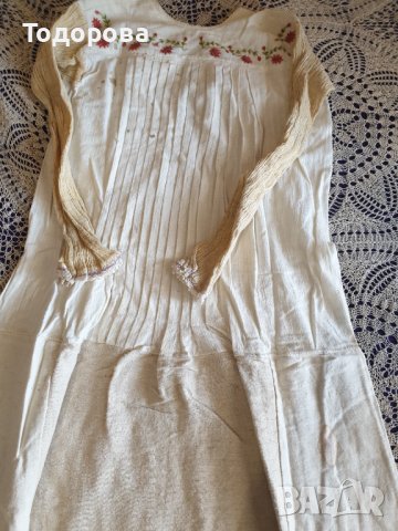 Автентична риза от народна носия, снимка 3 - Антикварни и старинни предмети - 41342446