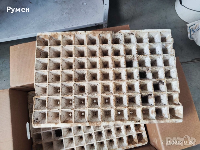 Табли за разсад от стиропор, снимка 2 - Разсади - 52556820