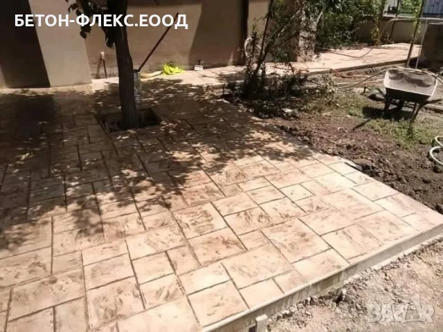 Щампован бетон, снимка 5 - Ремонти на къщи - 48563615