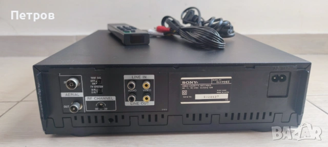 Видео SONY VHS , снимка 3 - Плейъри, домашно кино, прожектори - 53253722