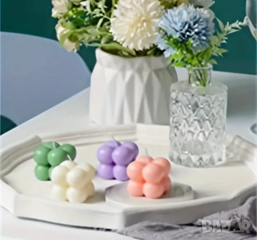 К-т 4 молда за свещи , снимка 6 - Форми - 46602124