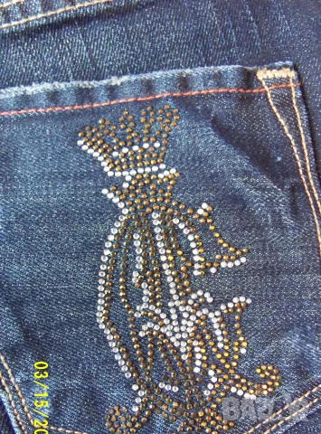 Christian Audigier оригинални дамски дънки, снимка 10 - Дънки - 55714931