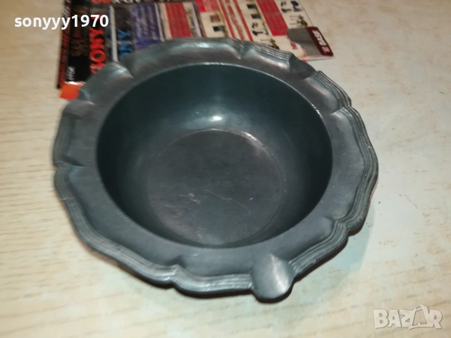 МЕТАЛЕН ПЕПЕЛНИК-ВНОС SWISS 0709251639, снимка 13 - Антикварни и старинни предмети - 51633926