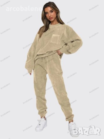 Дамски ежедневен комплект от две части от рипсено кадифе, 7цвята, снимка 13 - Комплекти - 44313760