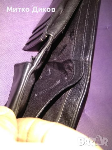 Портфейл марков Пиер Карден 120х90мм-естествена кожа , снимка 12 - Портфейли, портмонета - 44450660