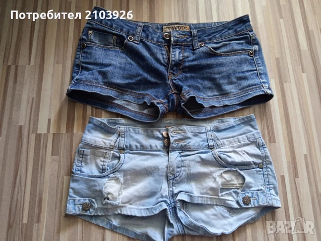 Къси панталони Guess, Wrangler размер S, цена 15лв, снимка 10 - Къси панталони и бермуди - 50672109