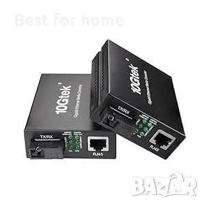 1000M Gigabit Ethernet медиен конвертор, RJ45 към SFP слот, снимка 3 - Кабели и адаптери - 47411381