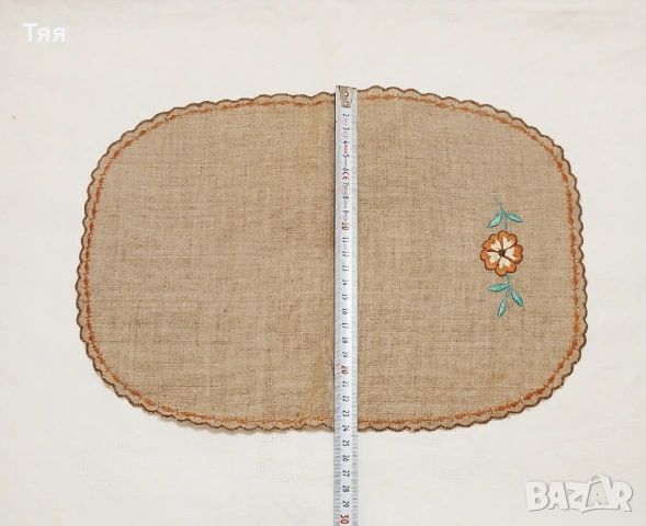 Комплект ленени салфетки за сервиране , снимка 4 - Други - 53078717