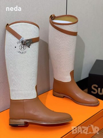 Hermes (реплика) 78, снимка 6 - Дамски ботуши - 42330928