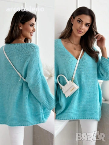 Дамски пуловер RALPHY, 6цвята , снимка 12 - Блузи с дълъг ръкав и пуловери - 52094266