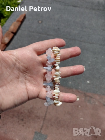 Ръчно изработени гривни и обеци , снимка 5 - Гривни - 53304612