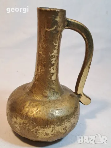 масивна бронзова кана ваза  5/4, снимка 3 - Кани - 49103873