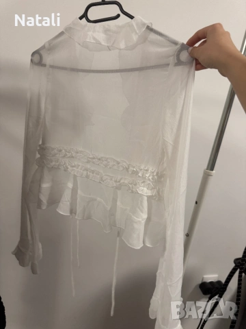 Бяла ризка за лятото , снимка 3 - Ризи - 53456430