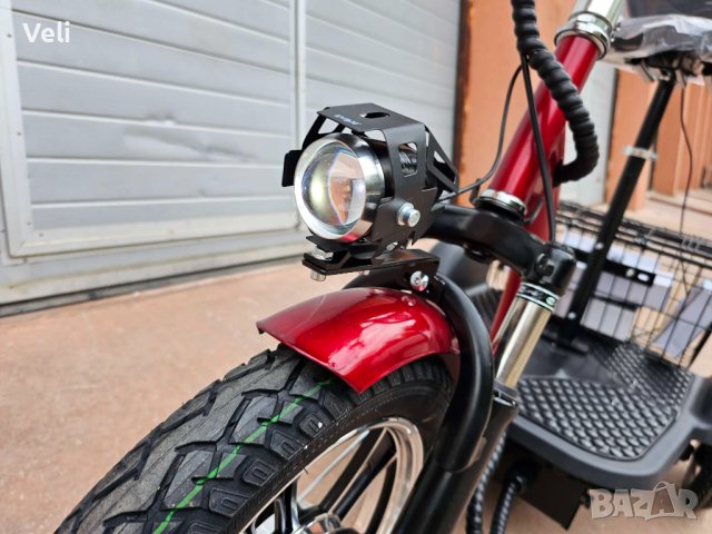 Електрическа триколка  H-1 нов модел задно предаване , снимка 6 - Мотоциклети и мототехника - 42321959