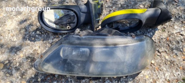 Фар+огледала  за рено меган 2010