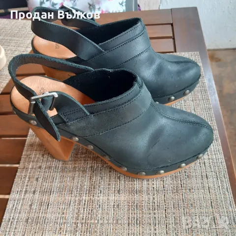 Дамски сабо (сандали) висок ток номер  36