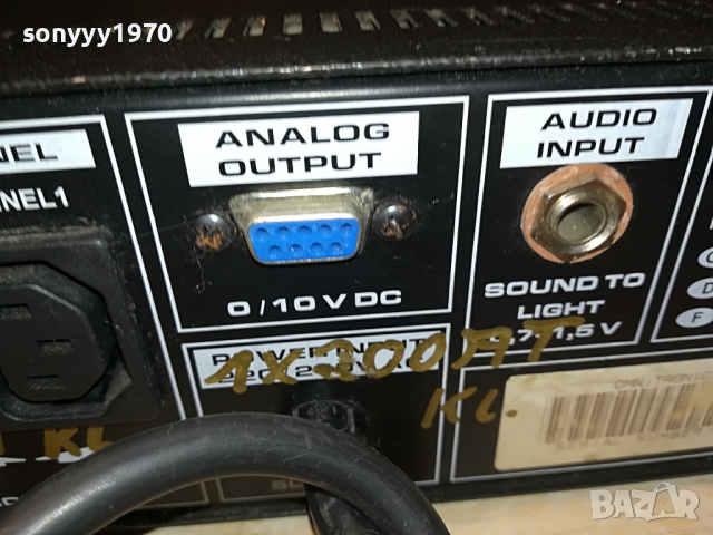 OMNITRONIC DISCO LIGHT-GERMANY 2003221759, снимка 11 - Ресийвъри, усилватели, смесителни пултове - 36171451