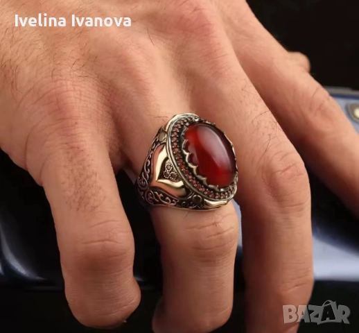 Стилен мъжки пръстен 