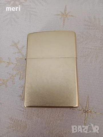 Zippo Brass Gold Dust, снимка 8 - Запалки - 56132971