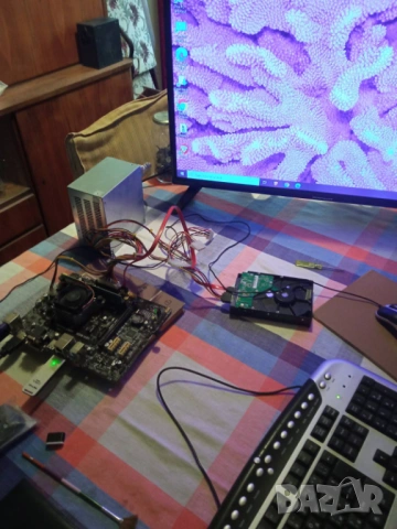 Продава комплект дъно процесор памет 4 гб диск захранване , снимка 2 - За дома - 53507027