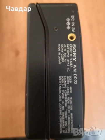 Уокмен Sony WM-DD22 quartz, снимка 3 - Аудиосистеми - 52214826