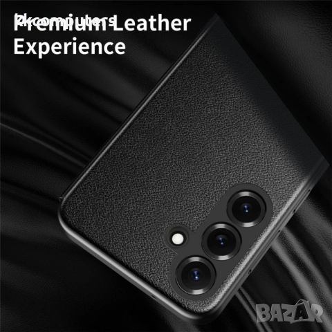 Smart View Кожен Калъф за Samsung S26+ - Прозорче, PU кожа, PC+TPU, 4 цвята, Вкл. Протектор, снимка 7 - Калъфи, кейсове - 53709922